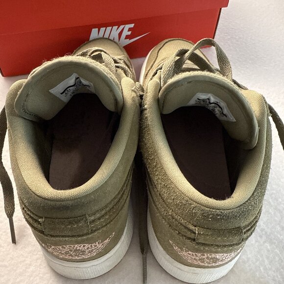 Nike Air Jordan 1 Low Youth Shoe Size 6.5Y Women Sz 8 Casual Skate 554723-216 - Picture 8 of 15